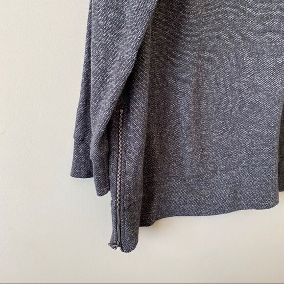 Danskin Dark Grey Double Side Zipper Pullover - Picture 6 of 8